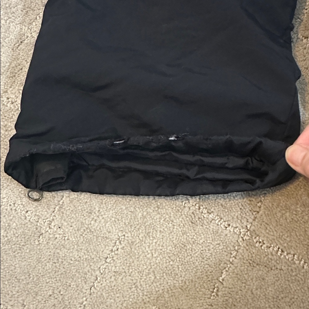 Lands End Kids Black Snow Pants size 12 Slim - Picture 3 of 4